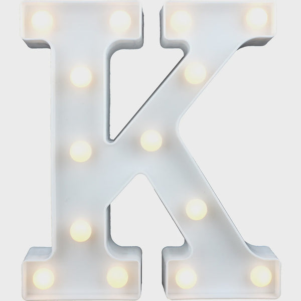 LED LETTER LIGHT K